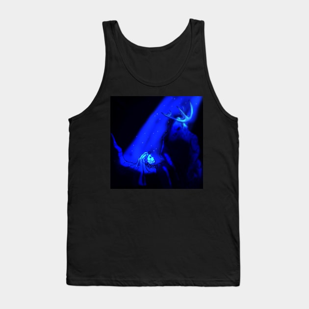 I remember that you liked when it snowed... - Wendigo series Tank Top by Eight Arm Artistry